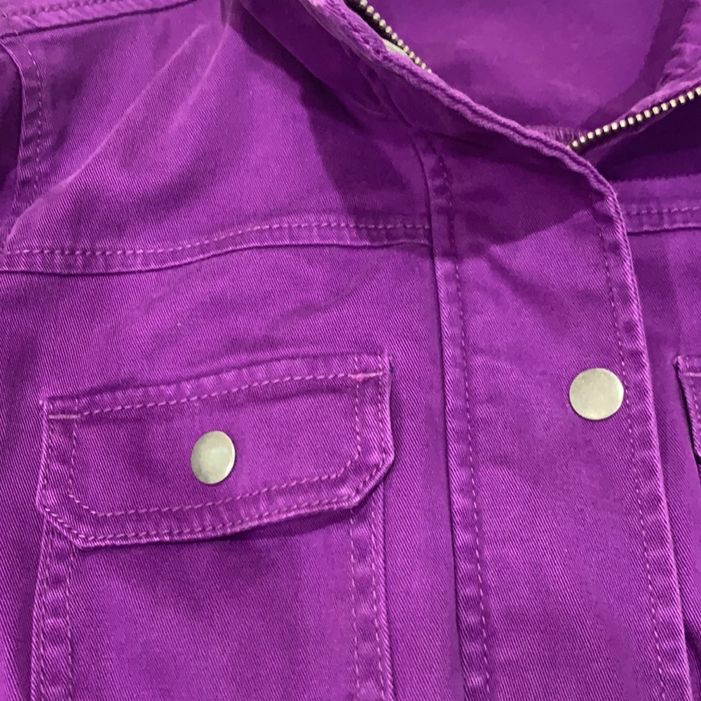 Loft Purple Jacket - Picture 2 of 4